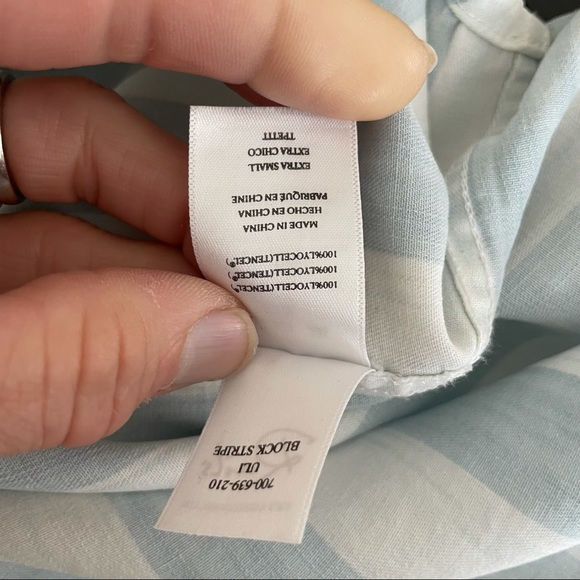 Anthropologie RAILS Uli Lace-Up Top XS - Picture 11 of 12